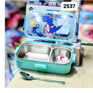 Lunch Box Stainless Steel With Spoon