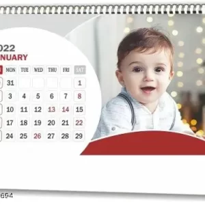 This personalized calendar makes a thoughtful gift for family