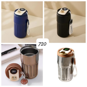 Coffee Thermos Tumbler With LED Temperature Display